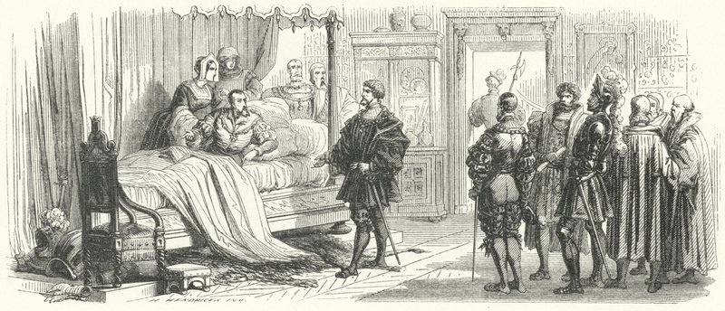 Encuentro entre el Emperador del Sacro Imperio Romano Carlos V y su prisionero, el Rey Francisco I de Francia, en Madrid, 1525 de European School