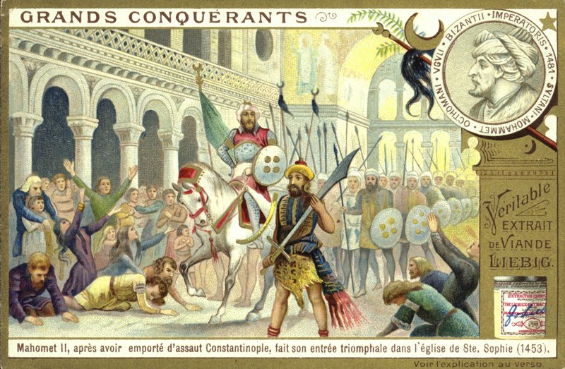 Mehmed el Conquistador, Sultán del Imperio Otomano de European School