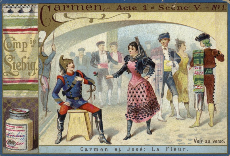 Escena de Carmen, de Georges Bizet de European School
