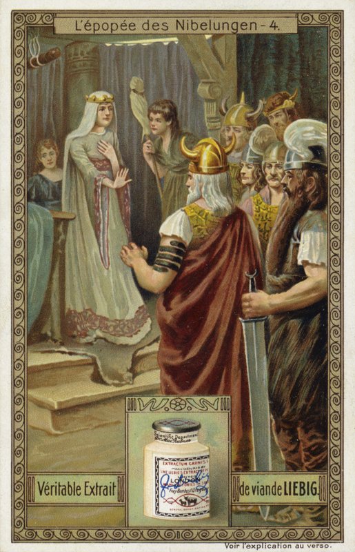 Escena del Cantar de los Nibelungos de European School