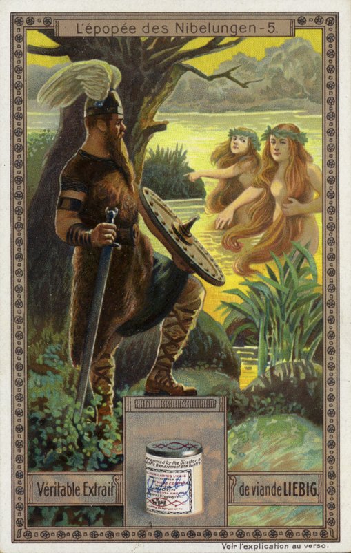 Escena del Cantar de los Nibelungos de European School