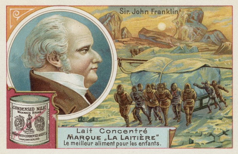 Sir John Franklin, oficial naval británico y explorador ártico de European School