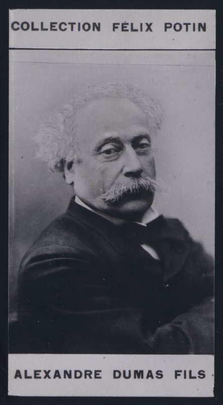 Alexandre Dumas Hijo (1824-1895) de European Photographer
