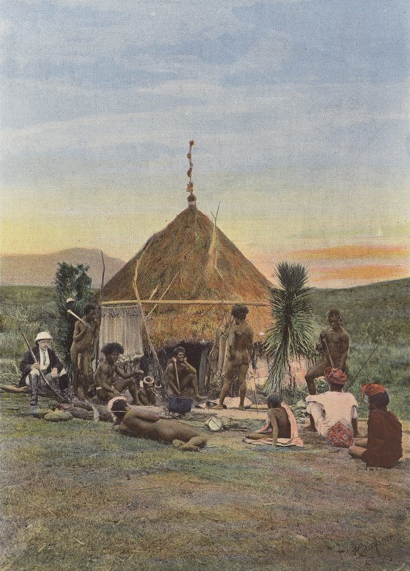 Campamento telegráfico cerca de Uarai de European Photographer
