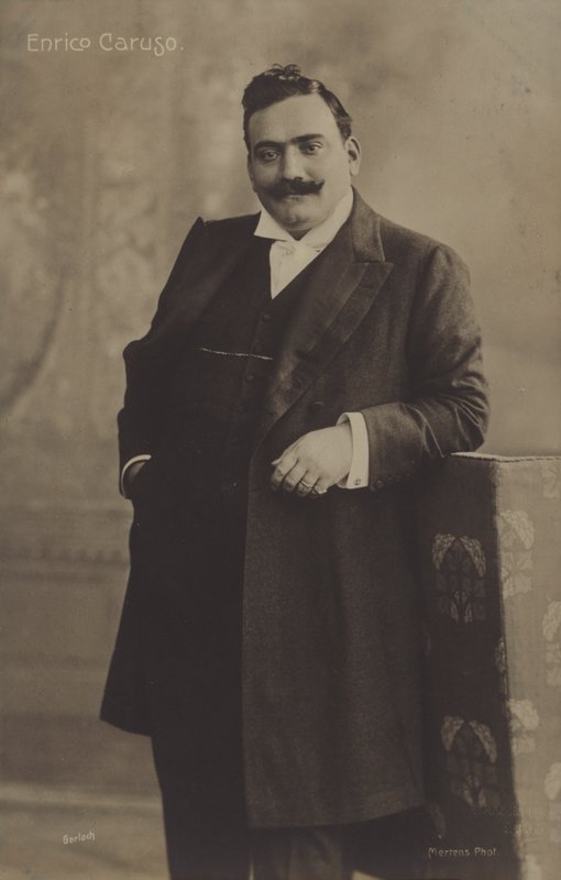 Enrico Caruso, tenor operístico italiano de European Photographer