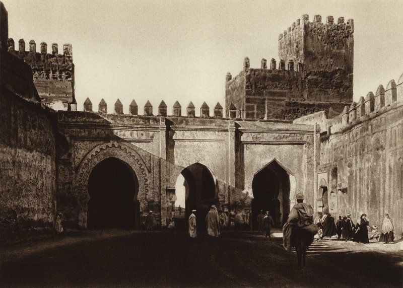 Fez, Mezquita de los Andalusíes (foto b/n) de European Photographer