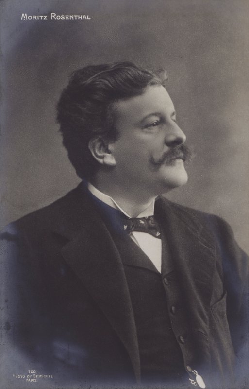 Moritz Rosenthal, pianista y compositor polaco de European Photographer
