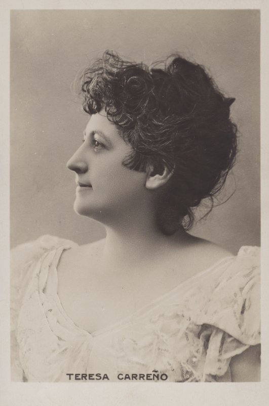 Teresa Carreño, pianista, cantante, compositora y directora venezolana de European Photographer