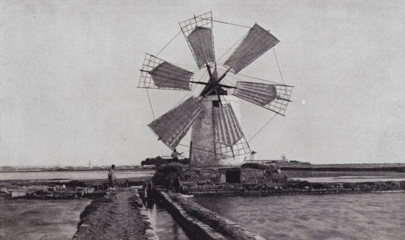 Trapani, un molino de viento de European Photographer