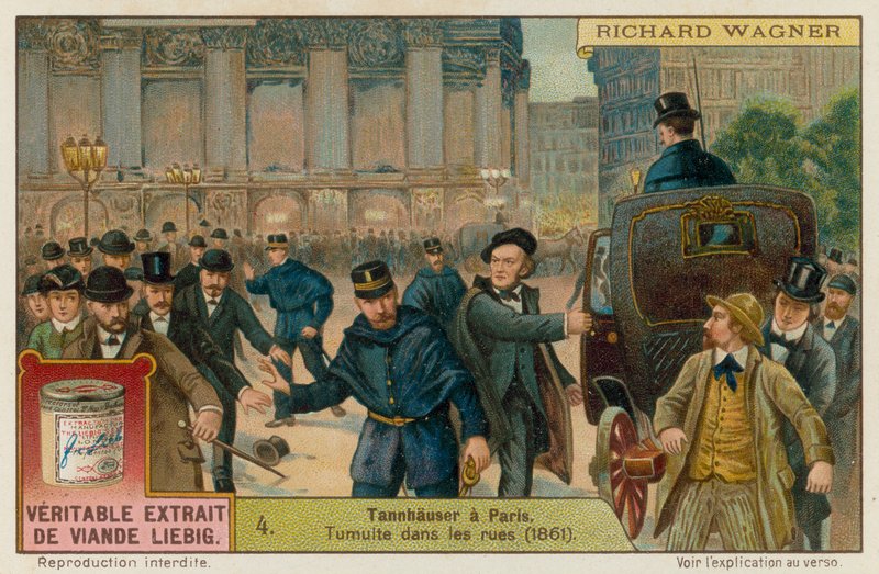 Una representación de Tannhäuser en París de European School