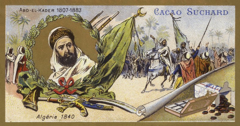Abdelkader El Djezairi, santo sufí argelino y líder militar, 1840 de European School