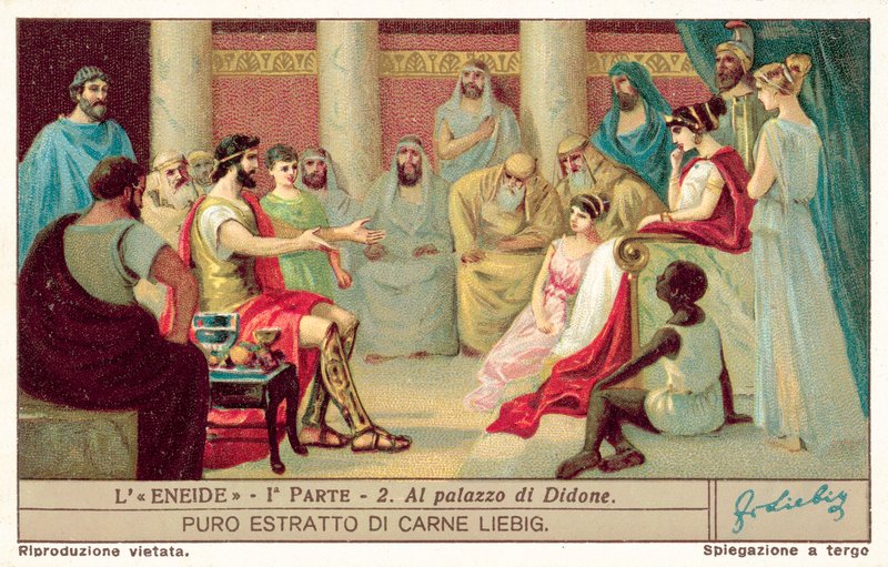 Eneas en el palacio de Dido de European School