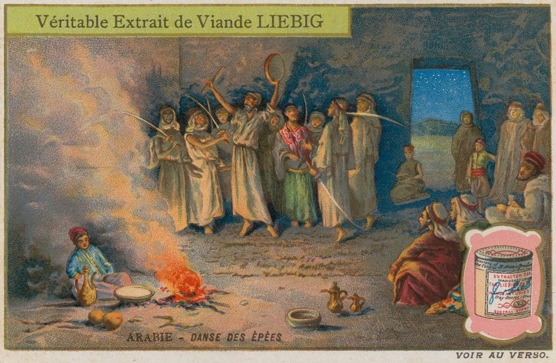 Danza de la espada árabe de European School