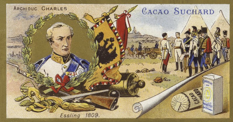 Archiduque Carlos de Austria y la Batalla de Aspern-Essling, Austria, 1809 de European School