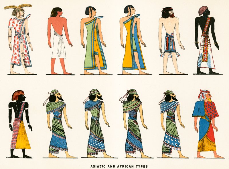 Tipos asiáticos y africanos de European School