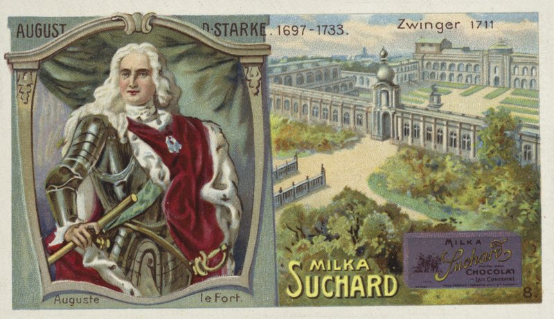 Augusto II el Fuerte, Rey de Polonia, y el Palacio Zwinger, Dresde de European School