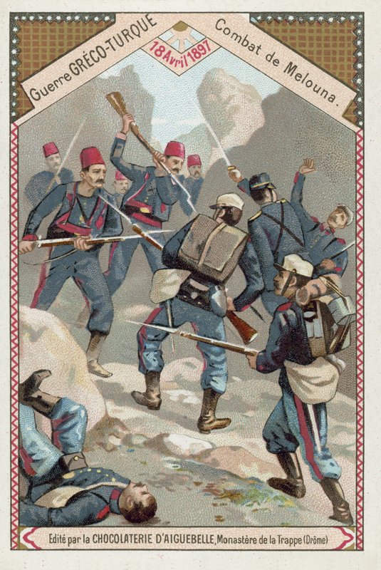 Batalla de Melouna, Guerra Greco-Turca, 18 de abril de 1897 de European School