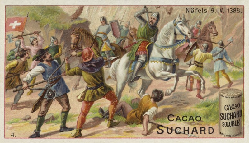 Batalla de Näfels, Suiza, 9 de abril de 1388 de European School