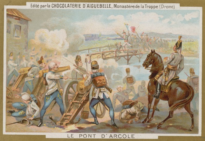 Batalla del Puente de Arcole, Italia, 1796 de European School