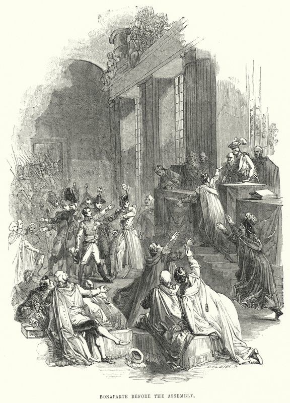 Bonaparte ante la Asamblea de European School