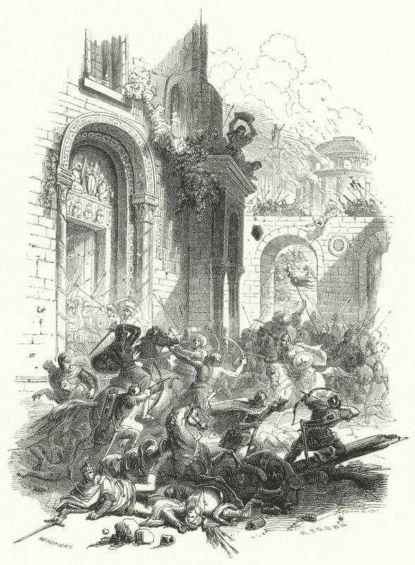 Captura de Constantinopla por los turcos de European School