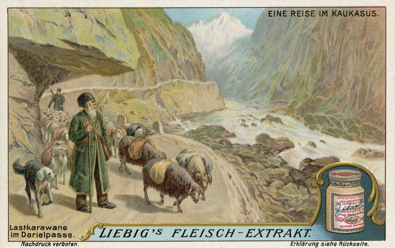 Caravana en la Garganta de Darial, Rusia de European School