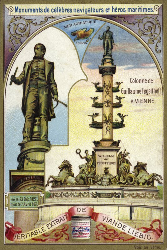 Columna de Wilhelm von Tegetthoff, almirante austriaco, Viena de European School