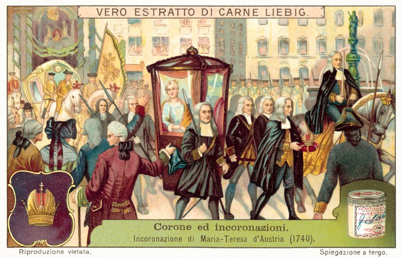 Coronación de la emperatriz María Teresa de Austria de European School