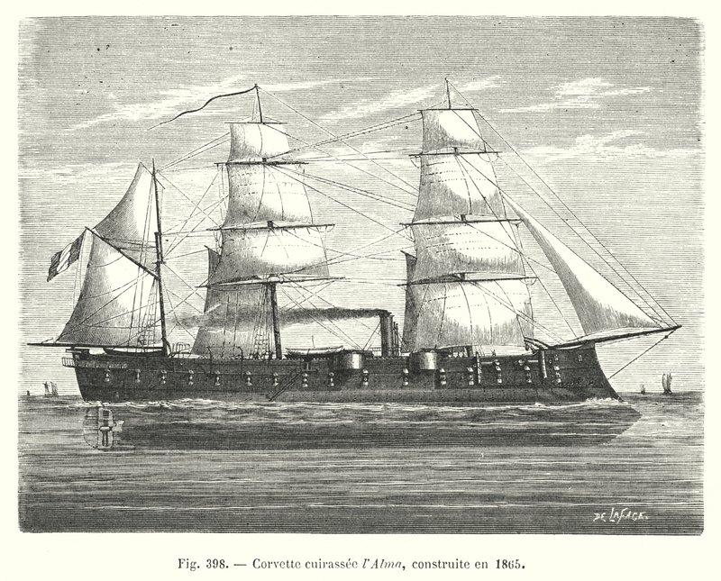 Corbeta acorazada l