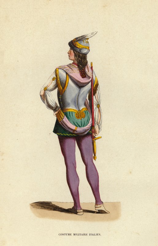 Traje Militar Italiano de European School