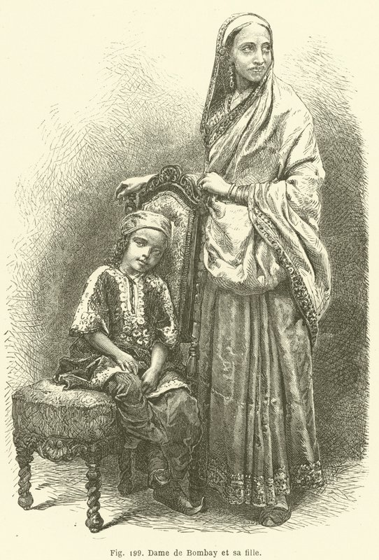Dama de Bombay y su hija de European School