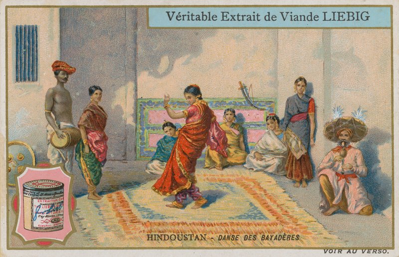 Danza de las bailarinas en Hindustán de European School