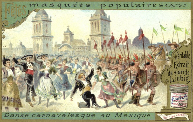 Bailando en un carnaval en México de European School
