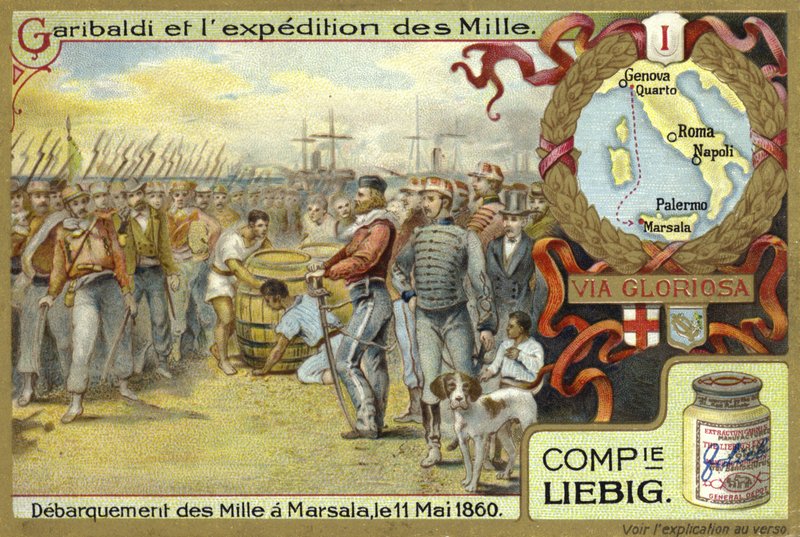 Desembarco de los mil, Marsala, Sicilia, 11 de mayo de 1860 de European School