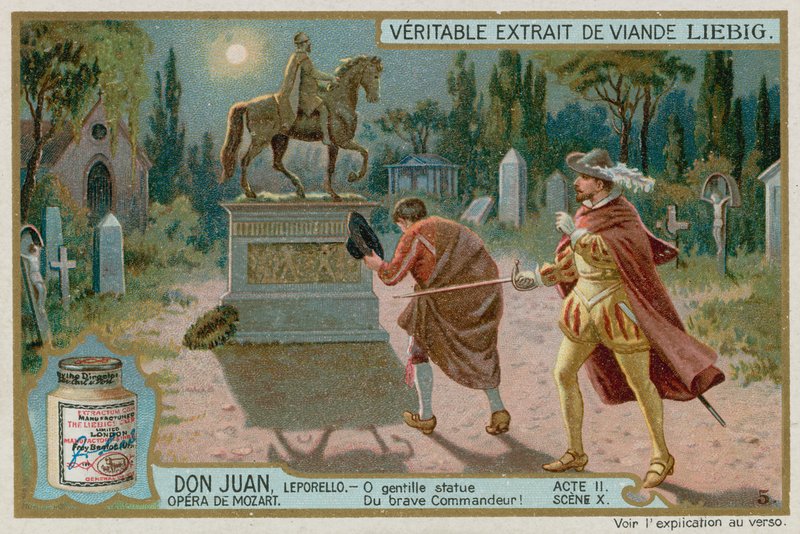 Don Giovanni Invita a la Estatua del Comendador a Cenar de European School