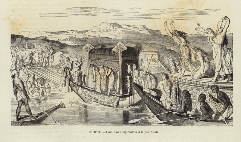 Egipto - Dirigiéndose a la delegación en la necrópolis de European School