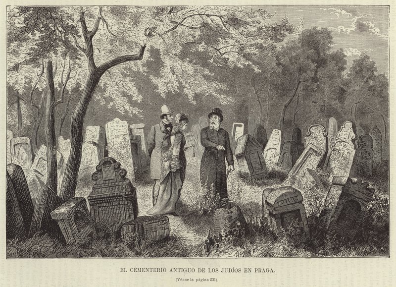 El Cementerio Antiguo de los Judíos en Praga de European School