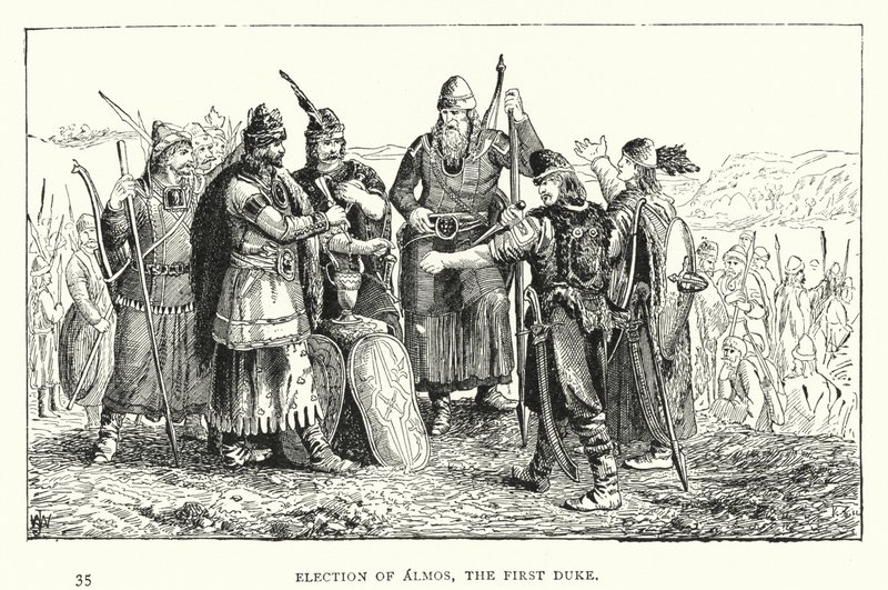 Elección de Almos, el Primer Duque de European School
