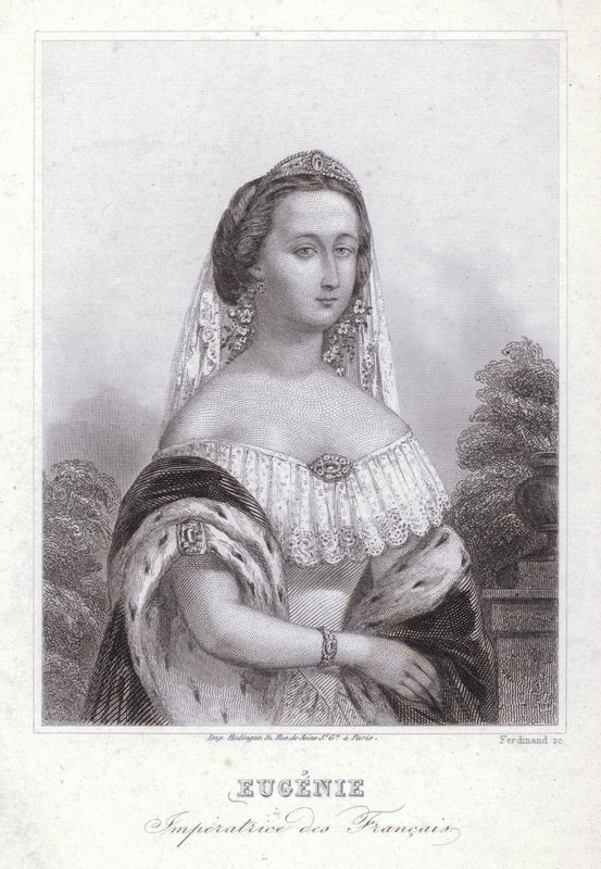 Emperatriz Eugenia, consorte de Napoleón I de Francia de European School