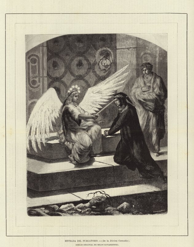 Entrada al Purgatorio (La Divina Comedia) de European School