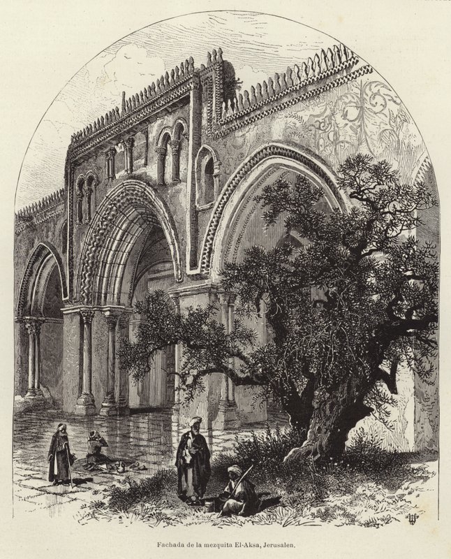 Fachada de la mezquita El-Aksa, Jerusalén de European School