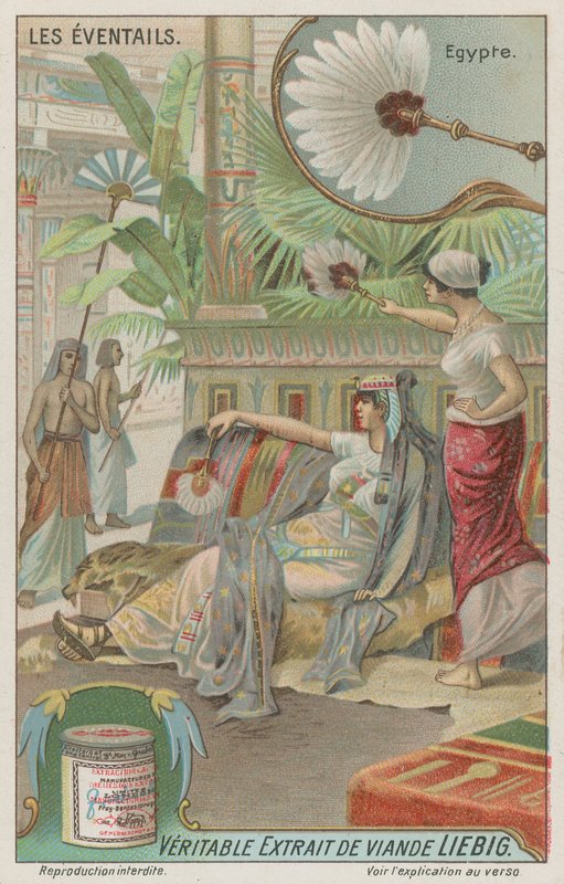 Abanicos en el Antiguo Egipto de European School