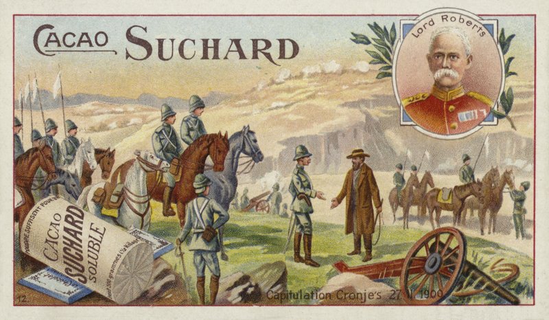 Mariscal de Campo Lord Roberts y la rendición de Piet Cronje, Guerra de los Bóeres, 27 de febrero de 1900 de European School