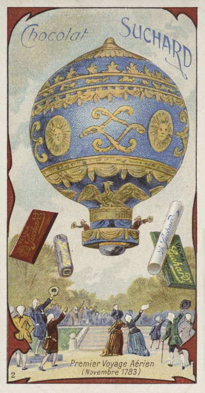 Primer vuelo en globo tripulado, noviembre de 1783 de European School