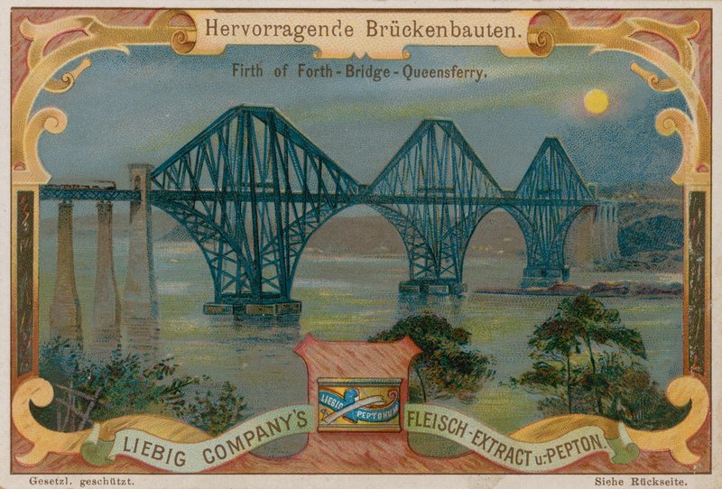 Puente Forth sobre el Firth of Forth, Escocia de European School