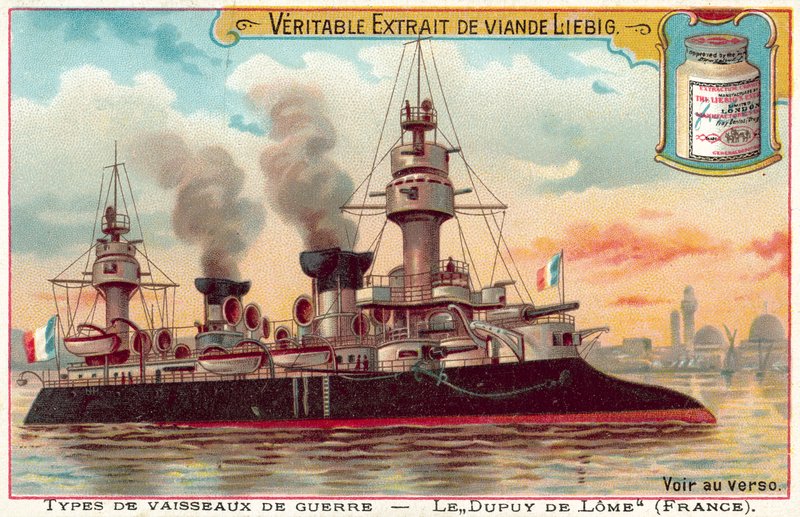 Crucero acorazado francés Dupuy de Lôme de European School