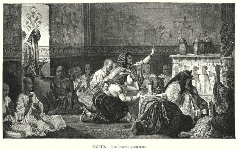 Funeral en el Antiguo Egipto de European School
