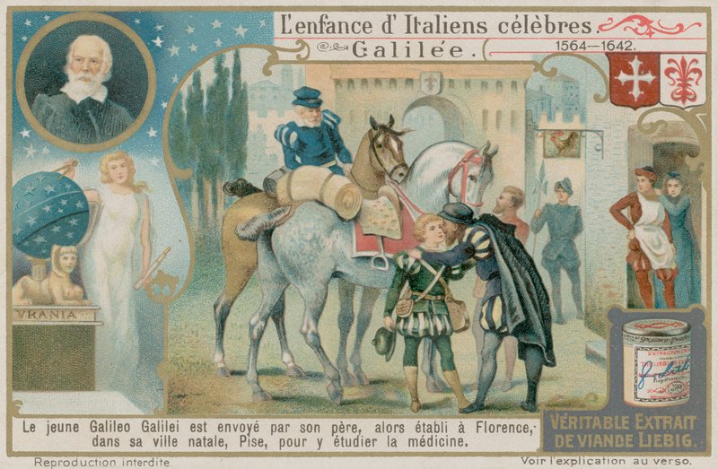 Galileo Galilei es enviado a Pisa para estudiar medicina de European School