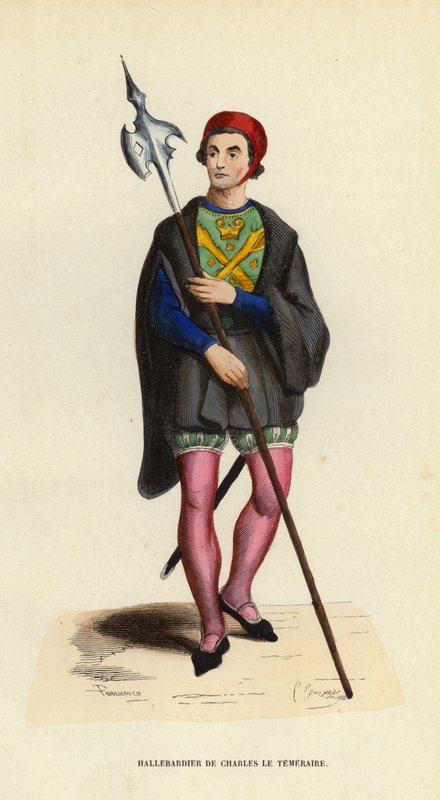 Alabardero de Carlos el Temerario de European School