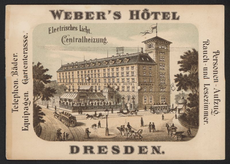 Tarjeta comercial de hotel de European School